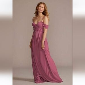 Chianti David's Bridal Bridesmaid dress